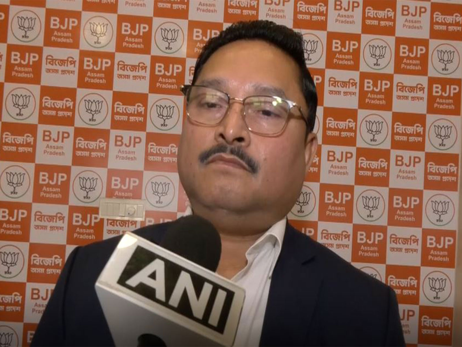 Assam BJP president Dilip Saikia (Photo/ANI)