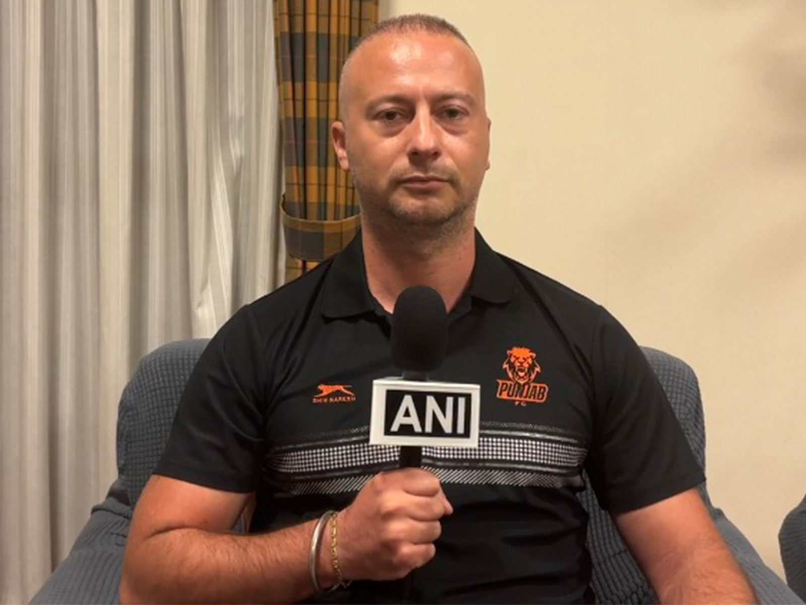 Punjab FC technical director Giuseppe Cristaldi. (Photo: ANI)