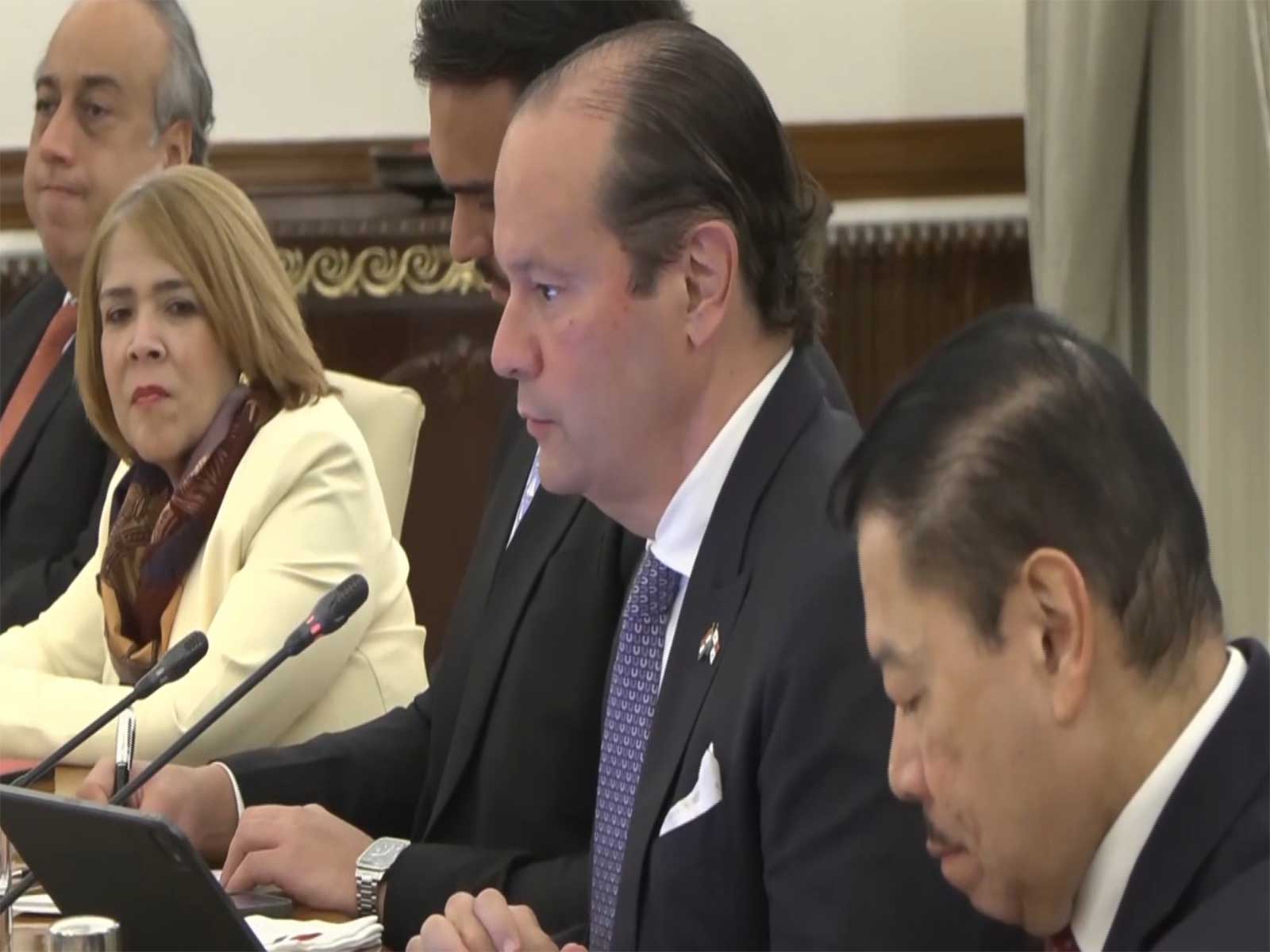  Panama's Foreign Minister Javier Martinez-Acha Vasquez (Photo/ANI)