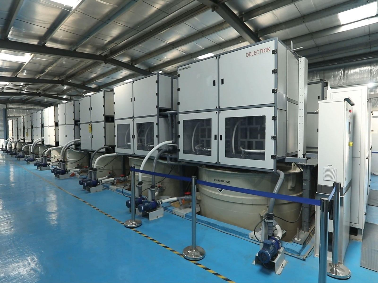 Delectrik's 3 MWH Vanadium Redox Flow Battery Installation at Greater Noida, India