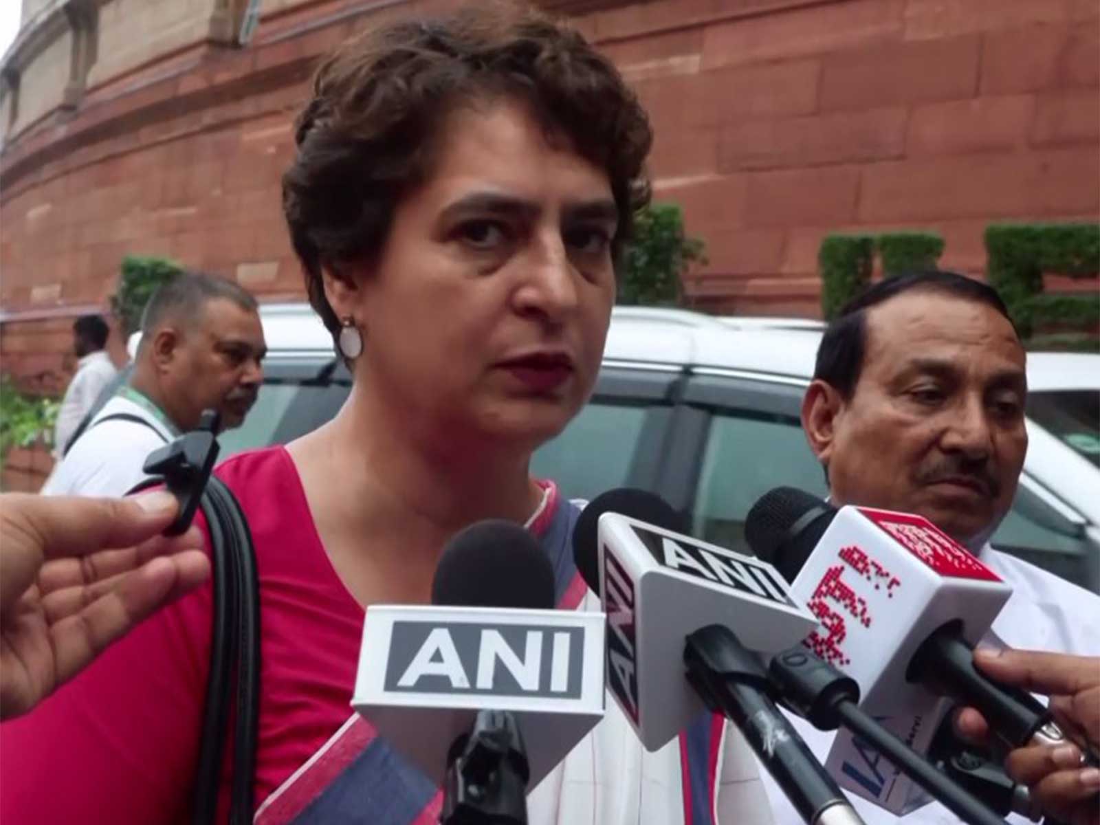 Congress MP Priyanka Gandhi Vadra (Photo/ANI) 
