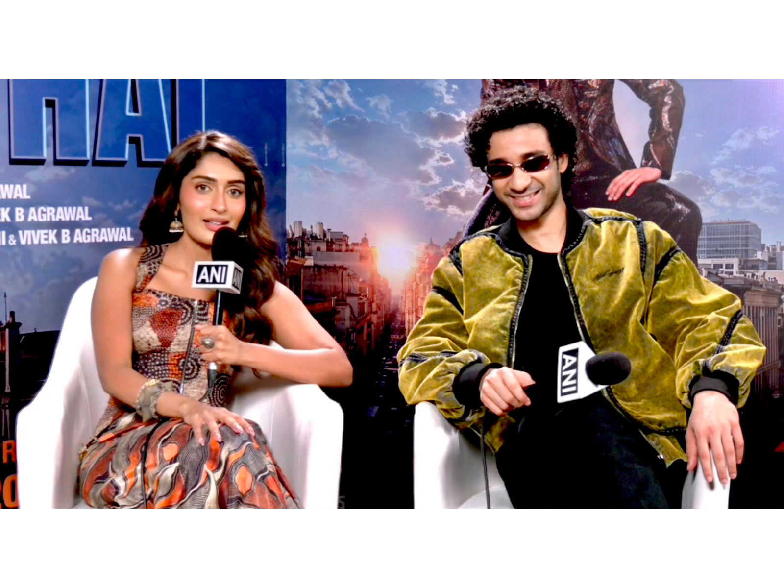 Niharika NM, Raghav Juyal (Photo/ANI)