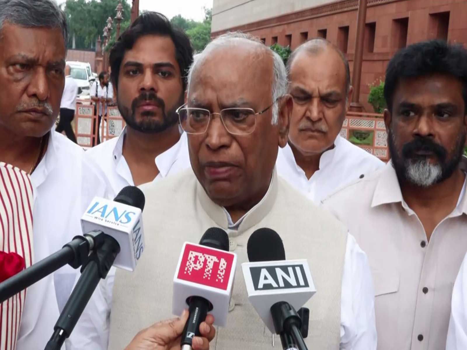 Congress chief Mallikarjun Kharge (Photo/ANI)