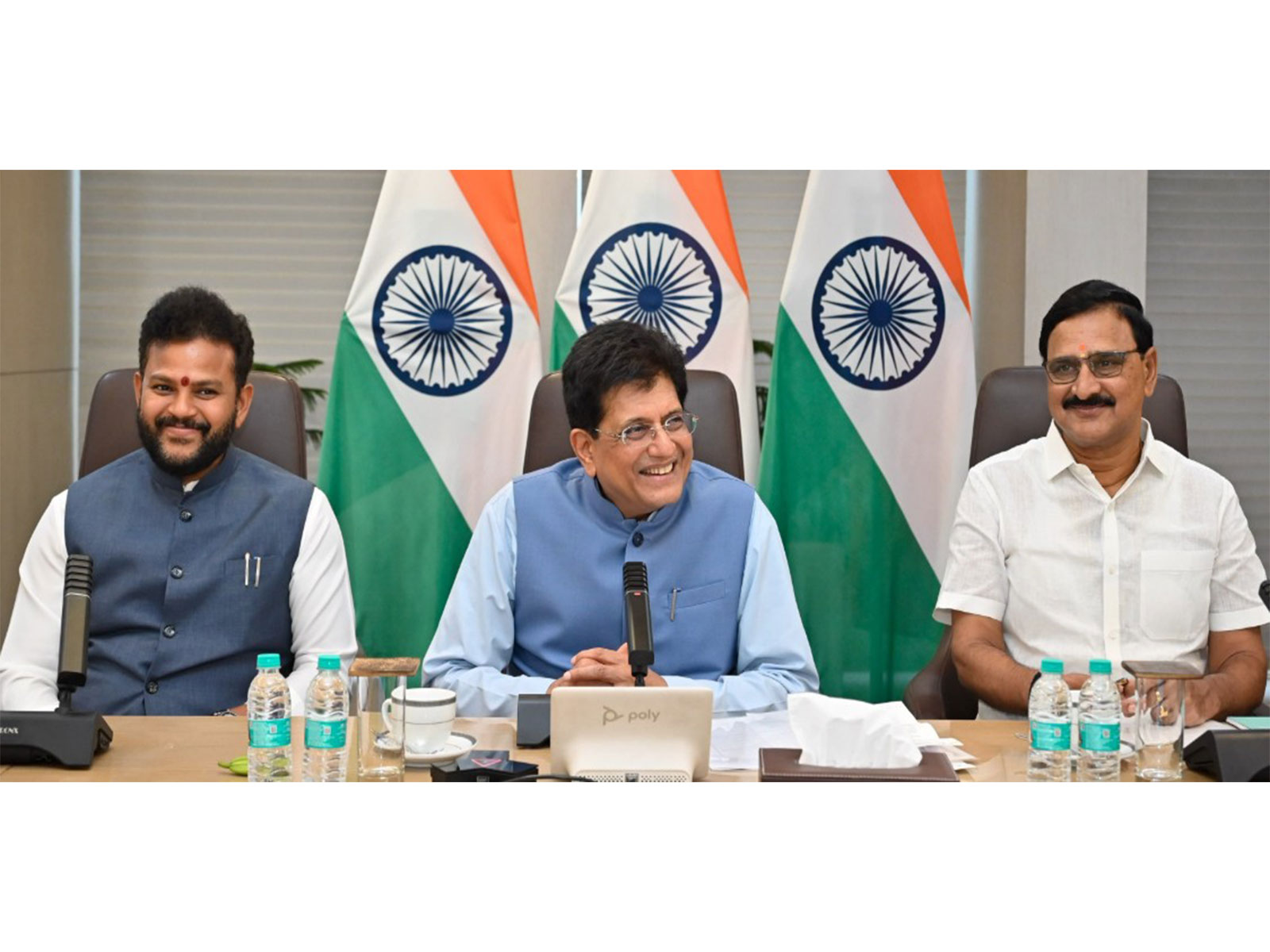 Ram Mohan Naidu, Piyush Goyal (Photo/X_@PiyushGoyal)