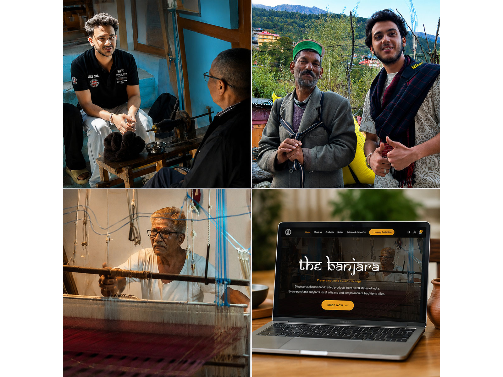 Chandigarh University student Tanish Sharma's startup is connecting artisans from 28 states to preserve heritage crafts & empower rural communities craftsmen