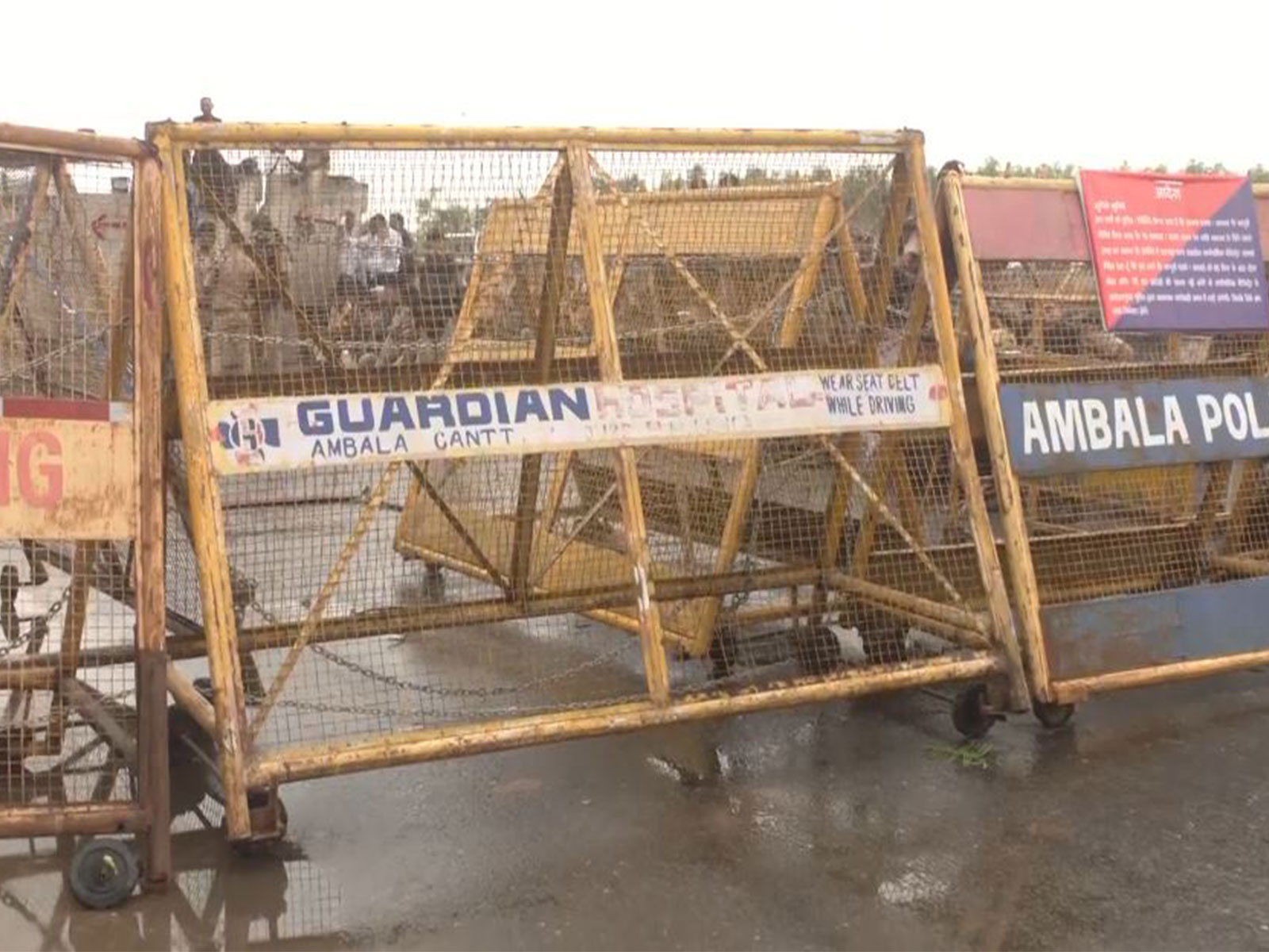 Visual from Shambhu Border (Photo/ANI)