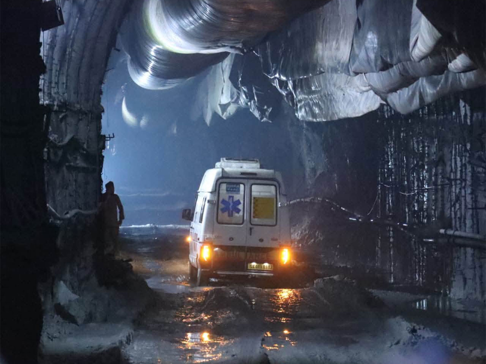 Rescue ops underway to evacuate workers trapped inside under-construction NHPC tunnel in Namchi, Sikkim (Photo: Govt of Sikkim)
