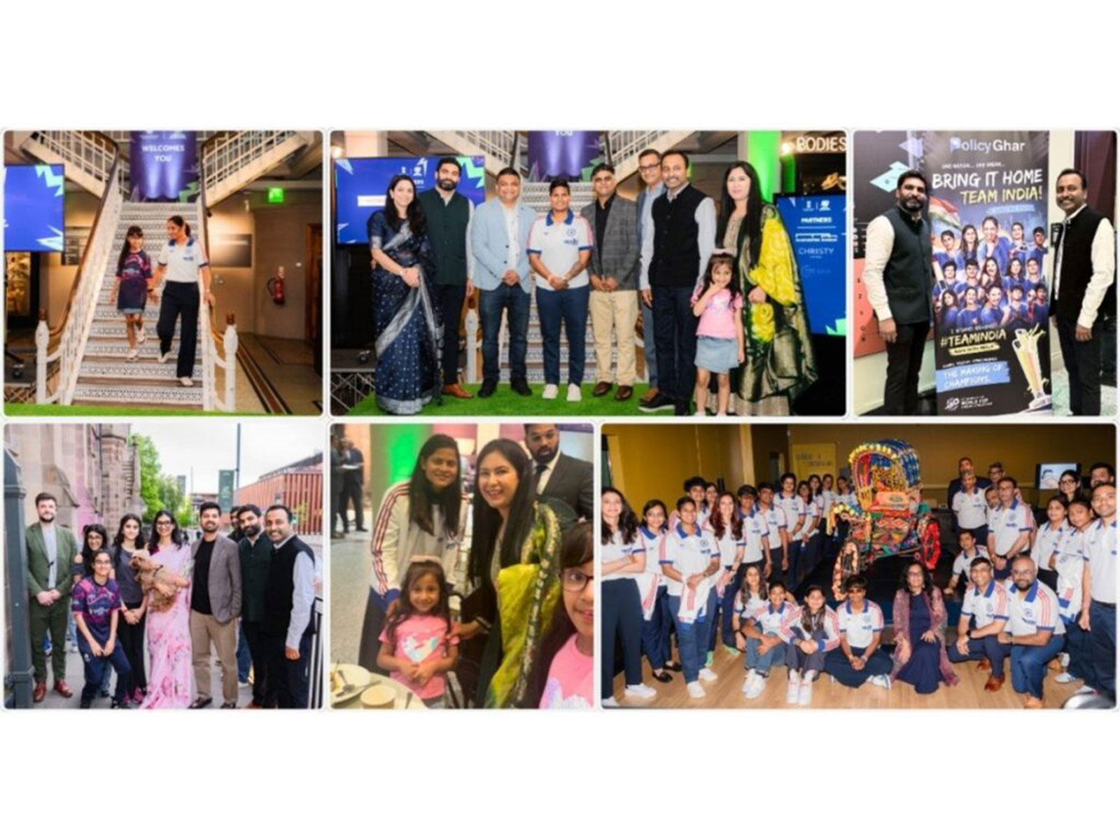 PolicyGhar sponsored the felicitation ceremony of the Indian Women's Cricket Team in Manchester