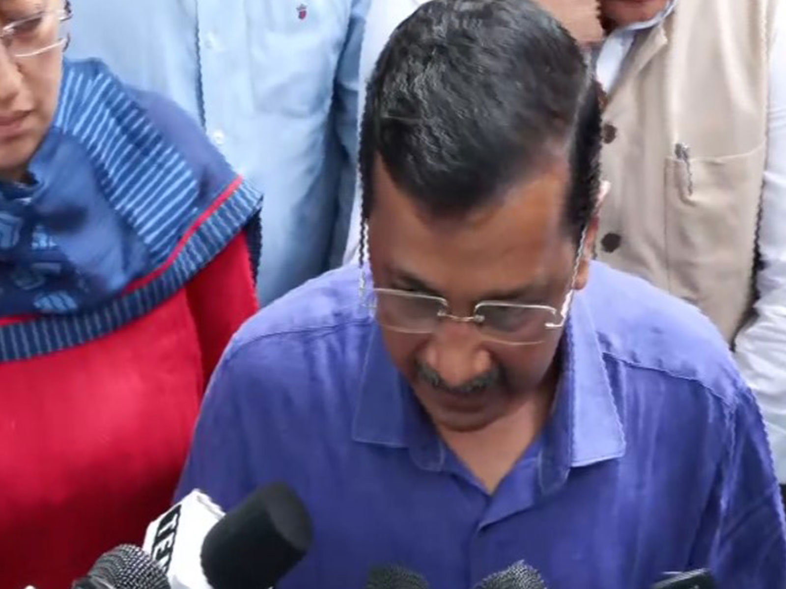 Aam Aadmi Party (AAP) National Convenor Arvind Kejriwal (Photo/ANI)