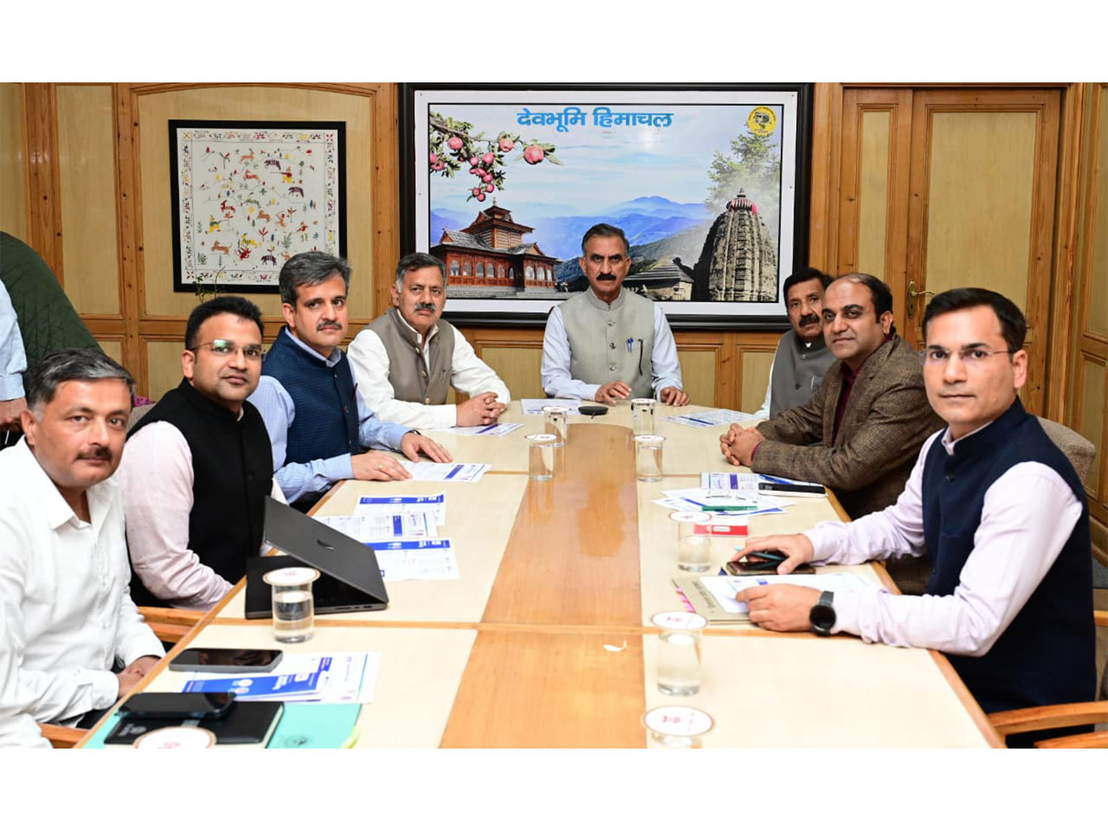 Himachal CM launches 'Takniki Rozgar Setu' Portal (Ohoto/ANI)