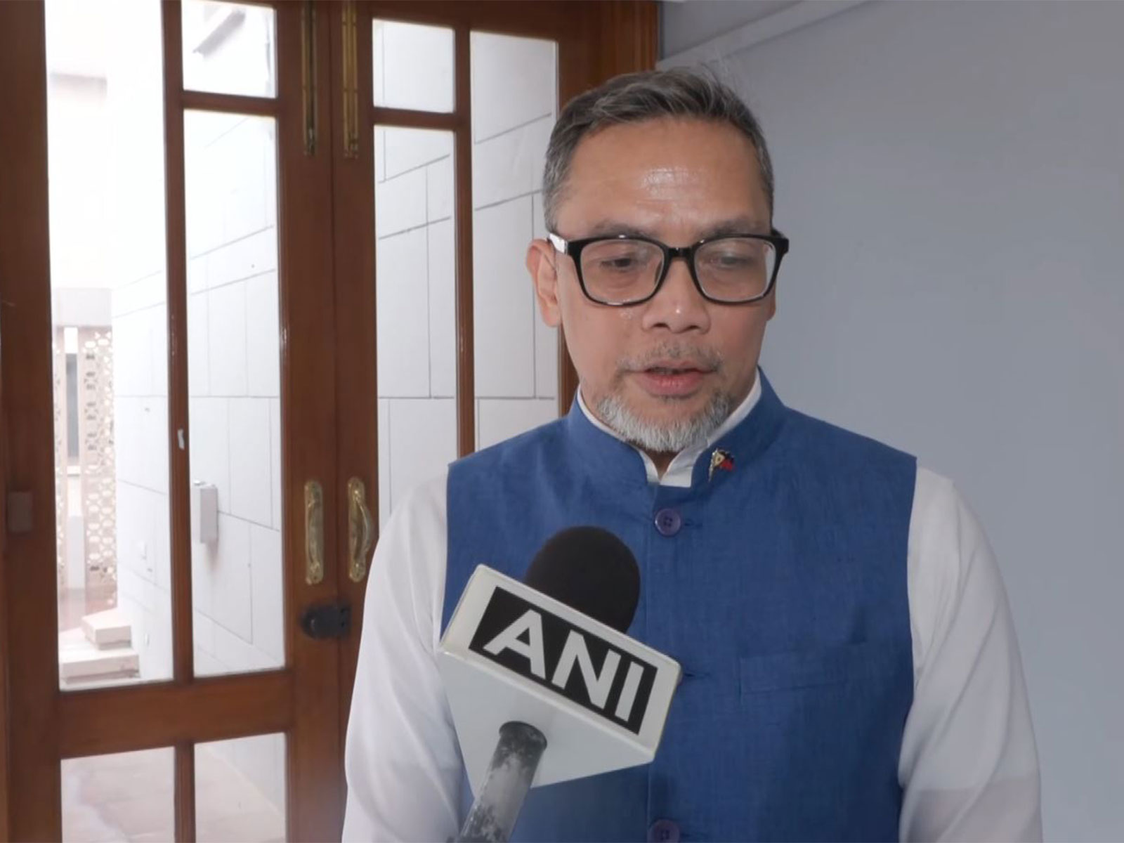 Philippines' Ambassador to India Josel F. Ignacio (Photo/ANI)