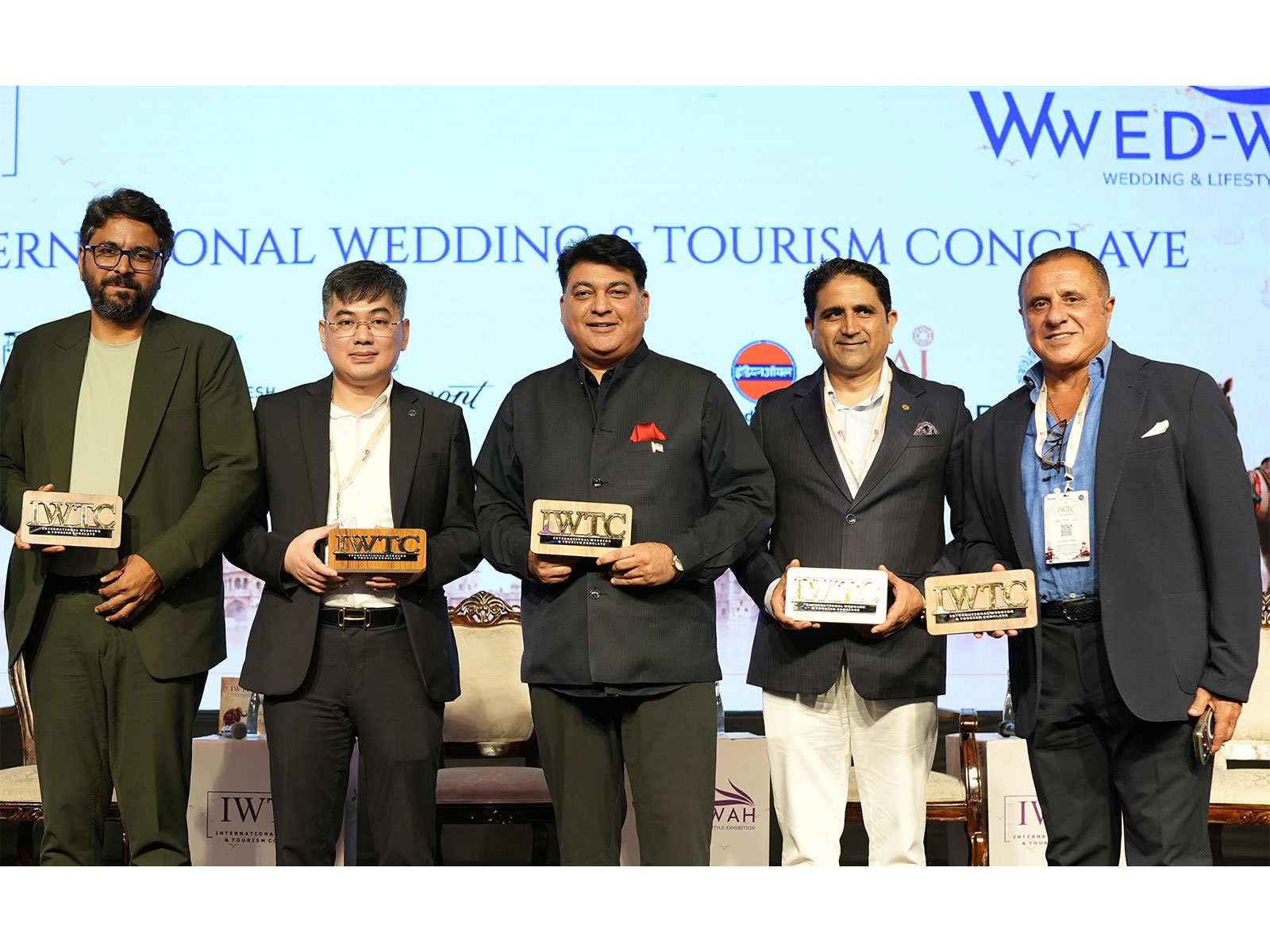 Alla Balram Babu, Nguyen Trung Hieu, Captain Rahul Bali, Islam Choudhary and Jean Luc Benhaim