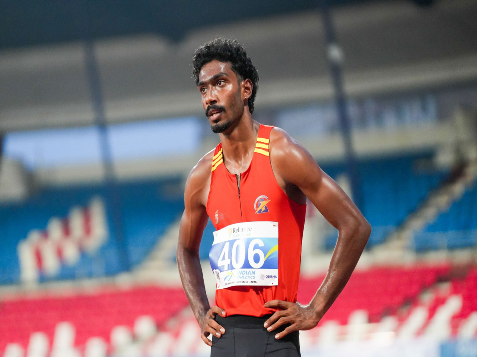Sprinter Vishal Thennarasu Kayalvizhi (Photo/IIS)