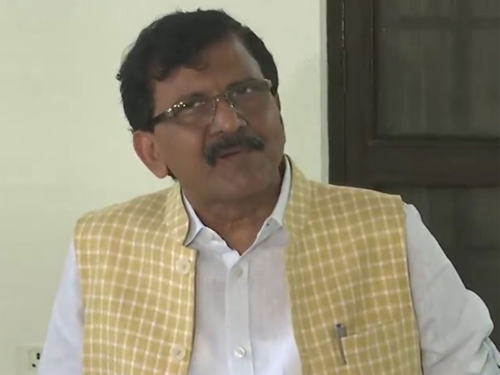 Shiv Sena (UBT) MP Sanjay Raut (Photo/ANI)