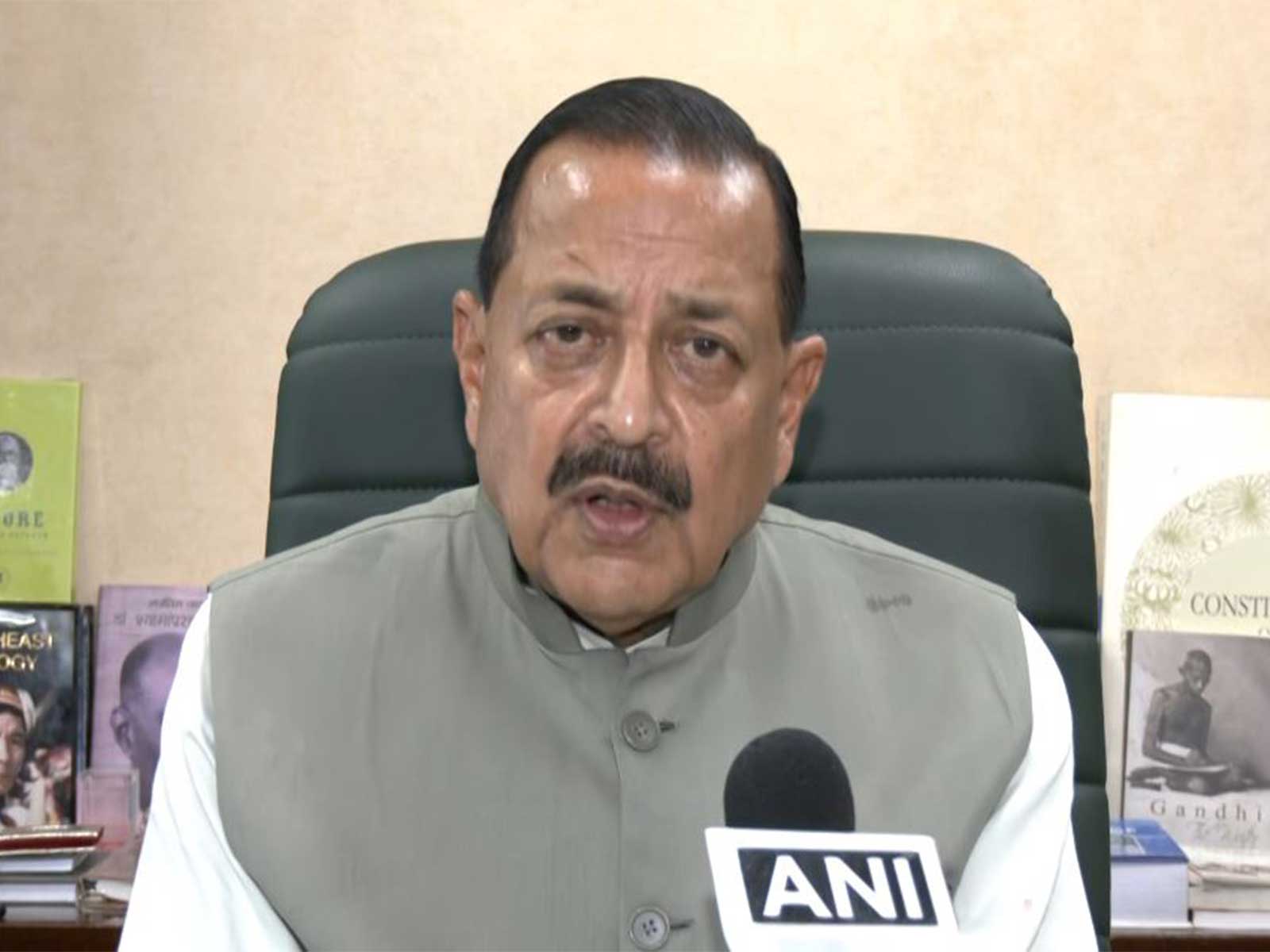 Union MoS Jitendra Singh (Photo/ANI)