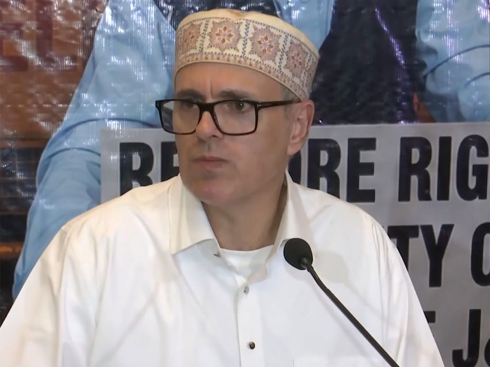 Jammu and Kashmir CM Omar Abdullah (Photo/ANI)