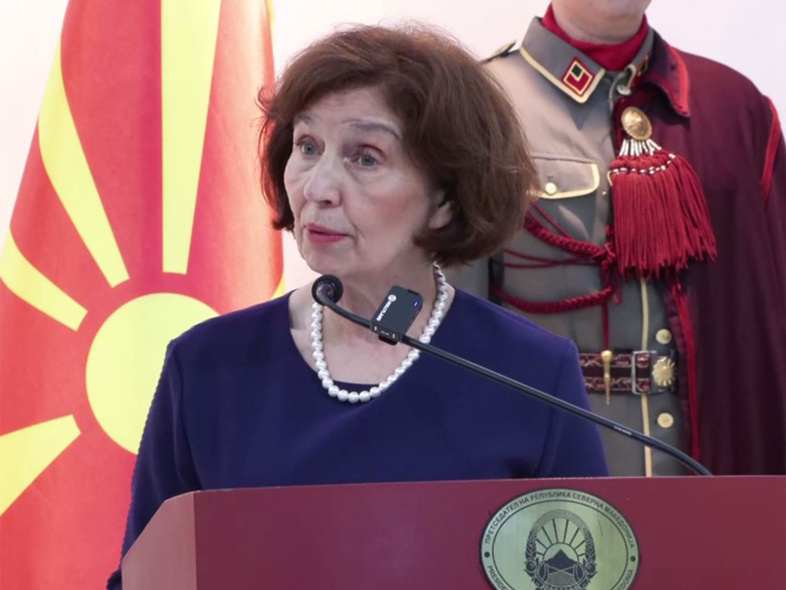 North Macedonia President Gordana Siljanovska-Davkova (Photo/ANI)