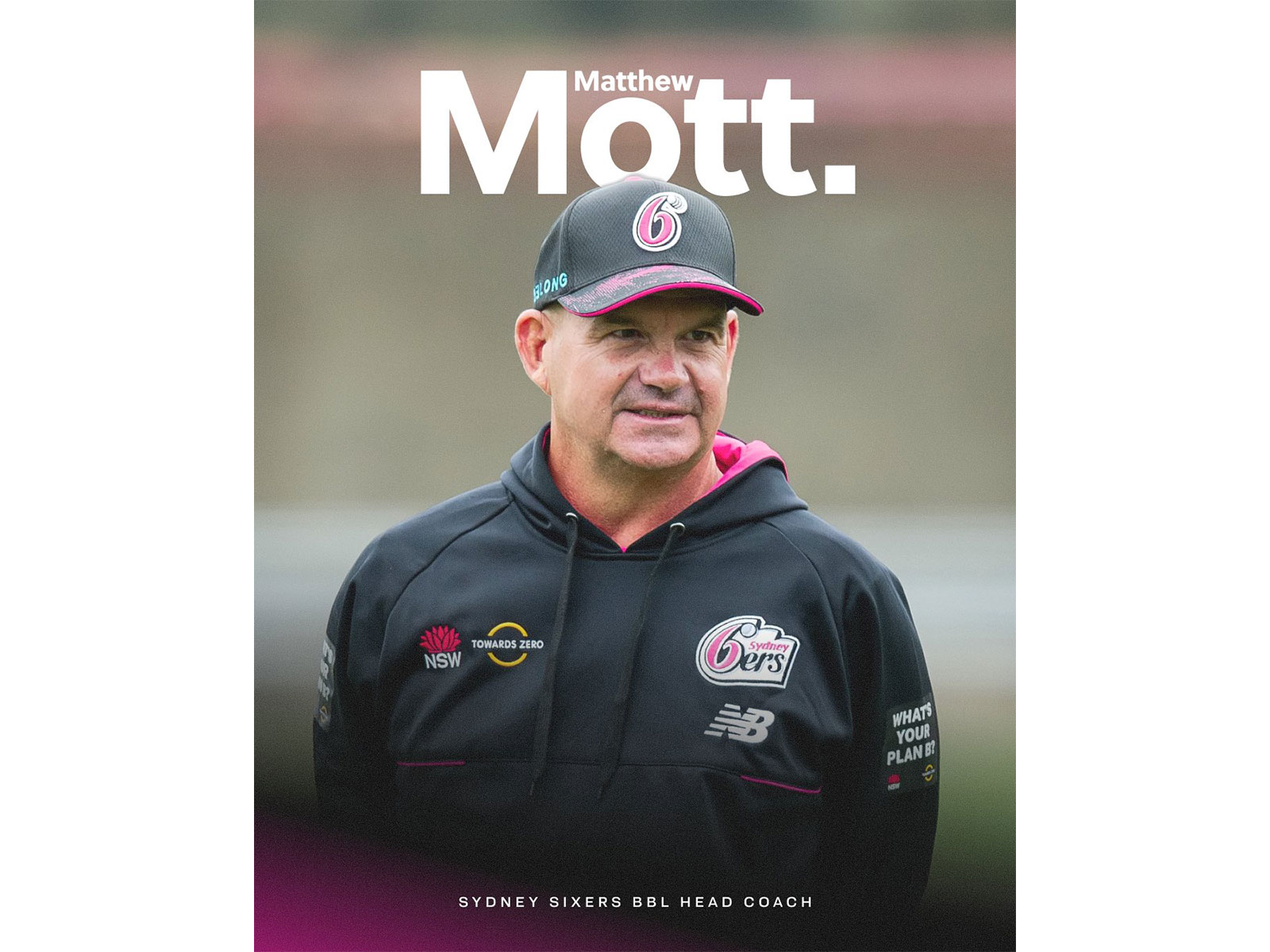 Sydney Sixers name Matthew Mott as new BBL head coach (Photo: X/@SixersBBL)