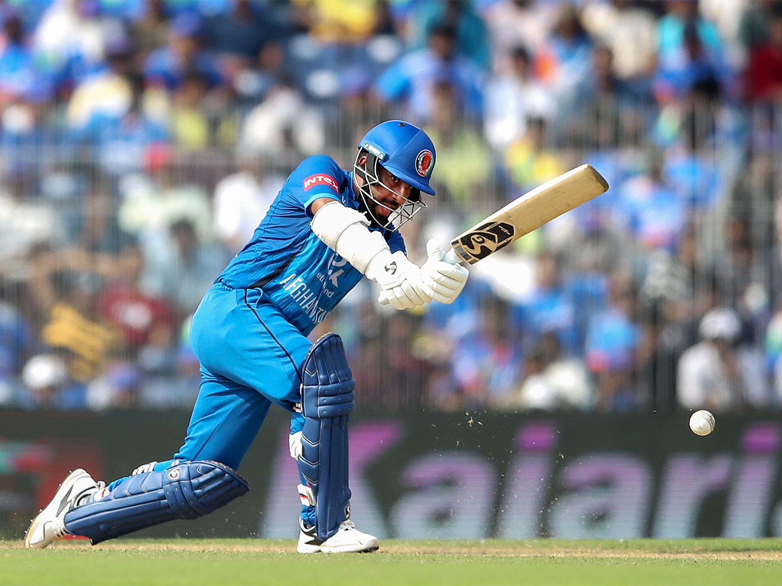  Afghanistan batter Hashmatullah Shahidi (File Photo/ANI)