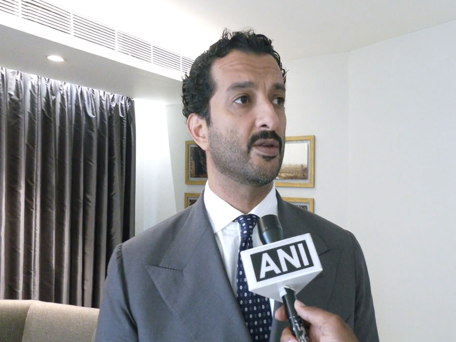 UAE Minister of Economy and Tourism Abdulla bin Touq Al Marri (Photo/ANI)