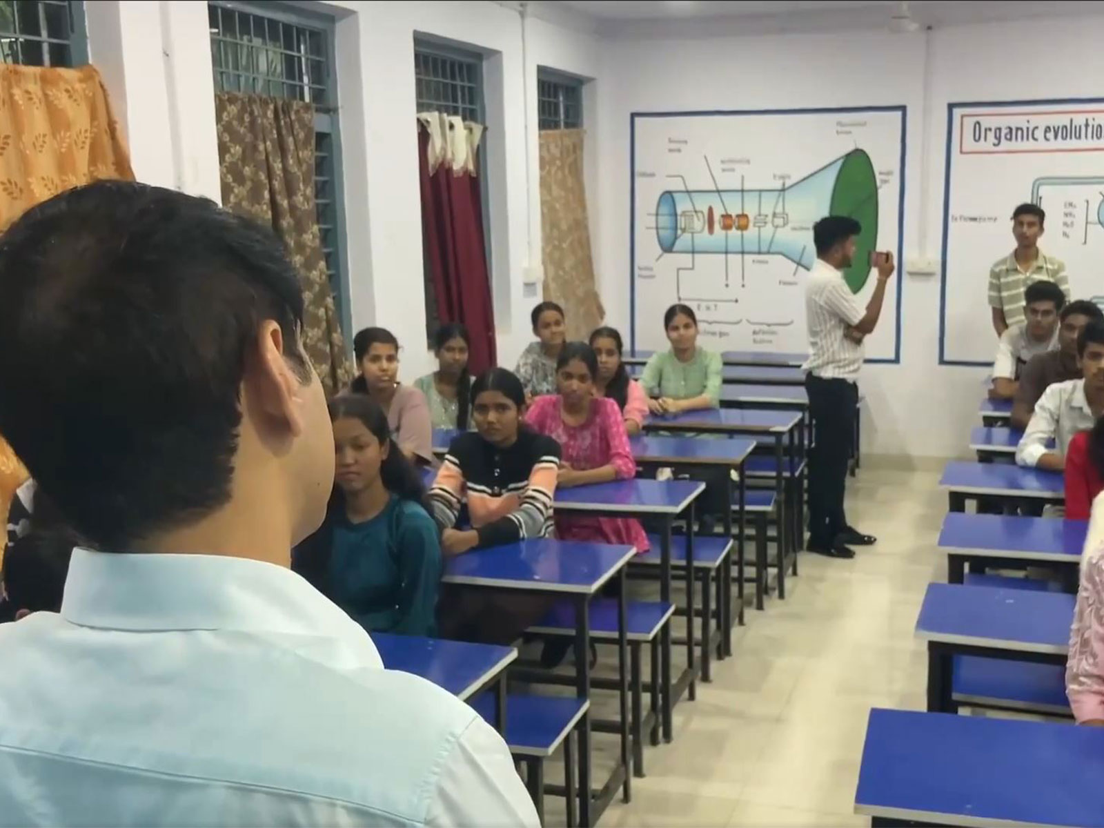 NEET qualified students from Gyan Gudi (photo/ANI)