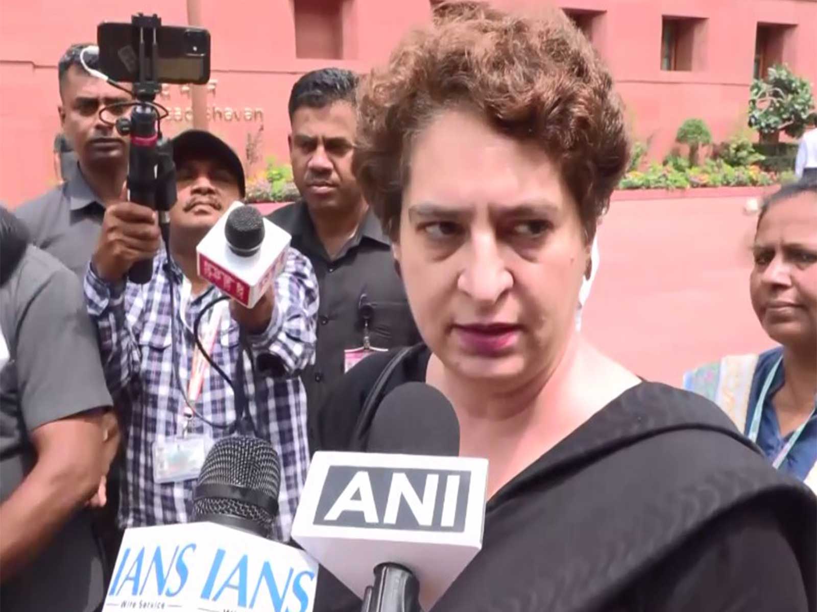 Congress MP Priyanka Gandhi Vadra (Photo/ANI)