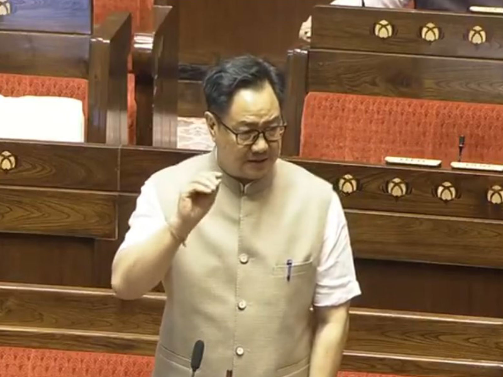 Union Parliamentary Affairs Minister Kiren Rijiju (Photo/ANI)
