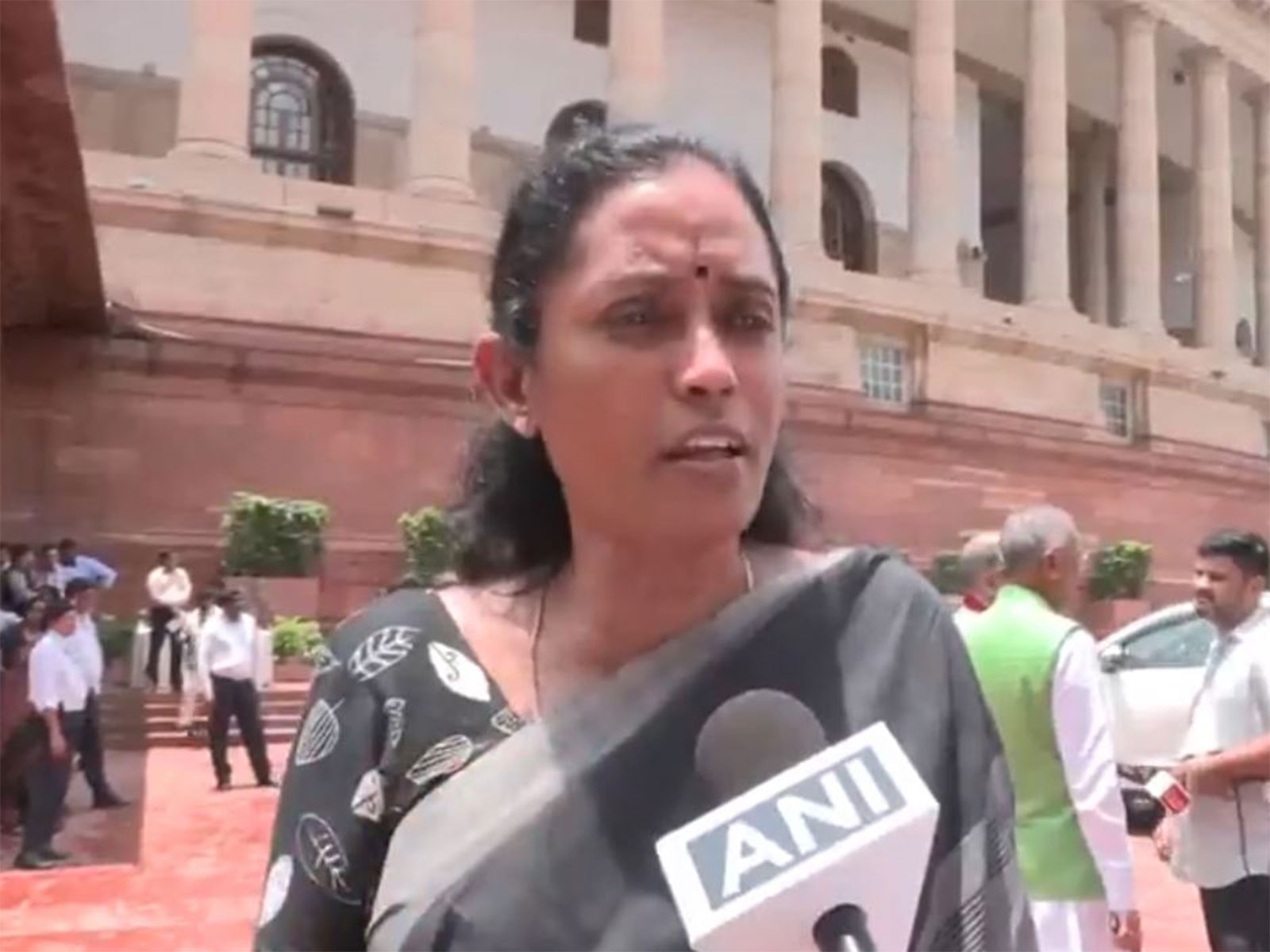Congress MP Jothimani (Photo/ANI)