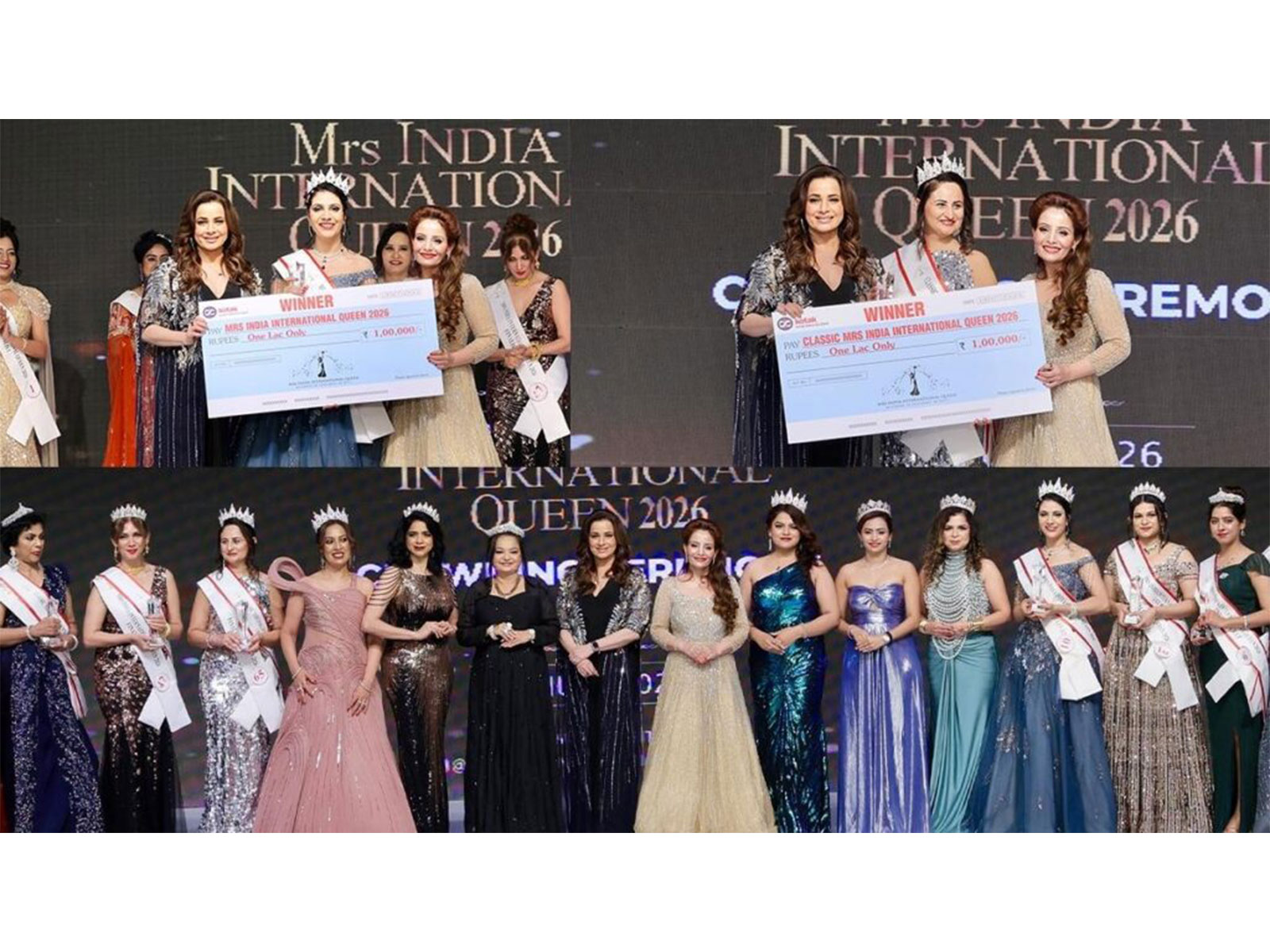 Mrs India International Queen 2026 Winners Announced: Dhanashri Joshi and Mira Gadhia