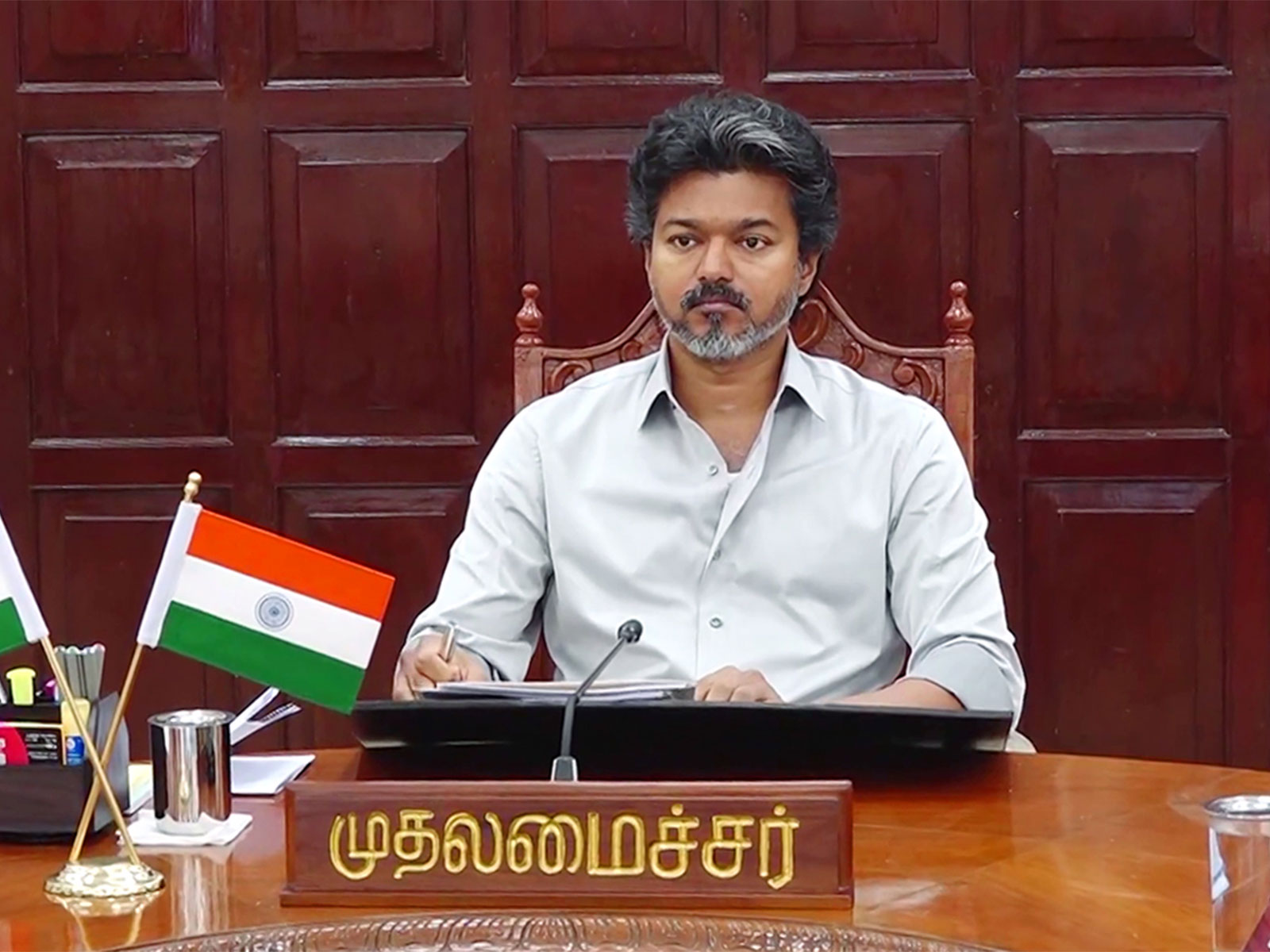 Tamil Nadu CM Vijay (File photo/ANI)