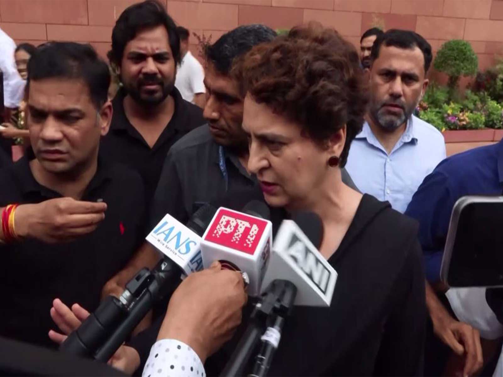 Congress MP Priyanka Gandhi Vadra (Photo/ANI)