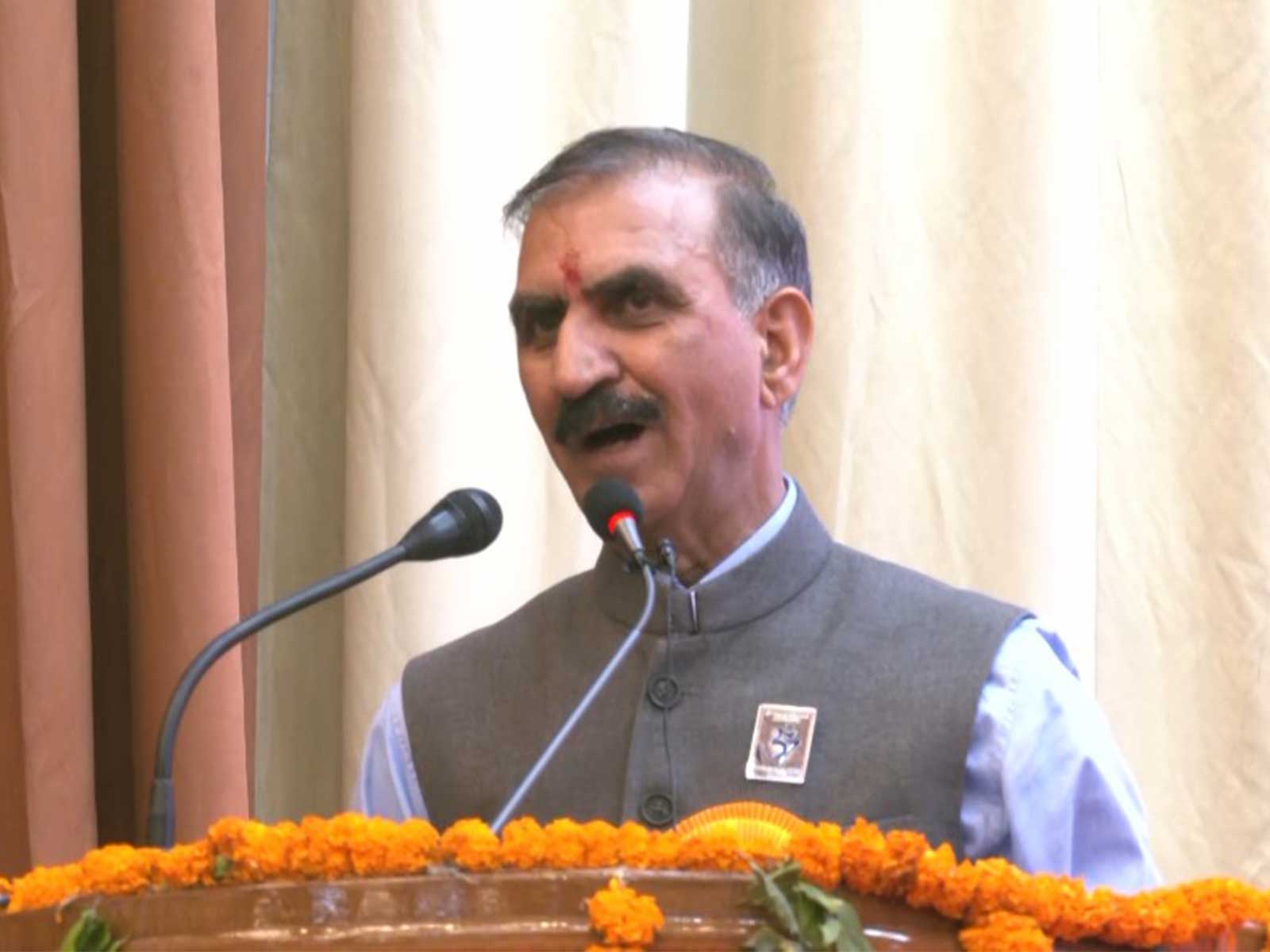Himachal Pradesh CM Sukhvinder Singh Sukhu (File Photo/ANI) 