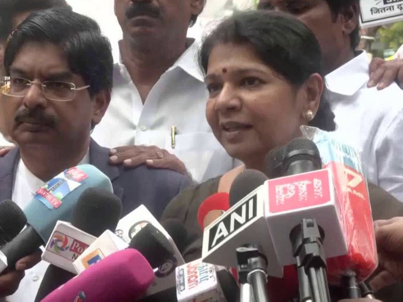 DMK MP Kanimozhi Karunanidhi (Photo/ANI)