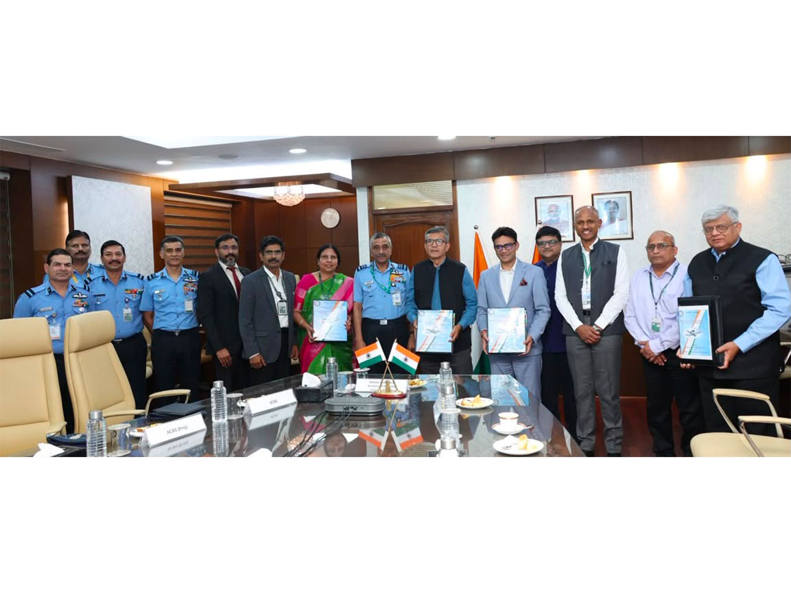 DRDO inks two major contracts with Industry partners as part of AEW&C MK-II programme (Photo/PIB)