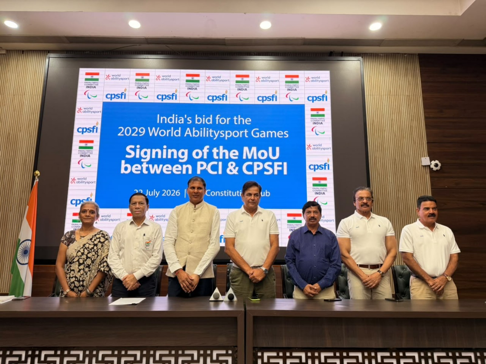 PCI, CPSFI join hands to bid for 2029 World Abilitysport Games (Photo: PCI)