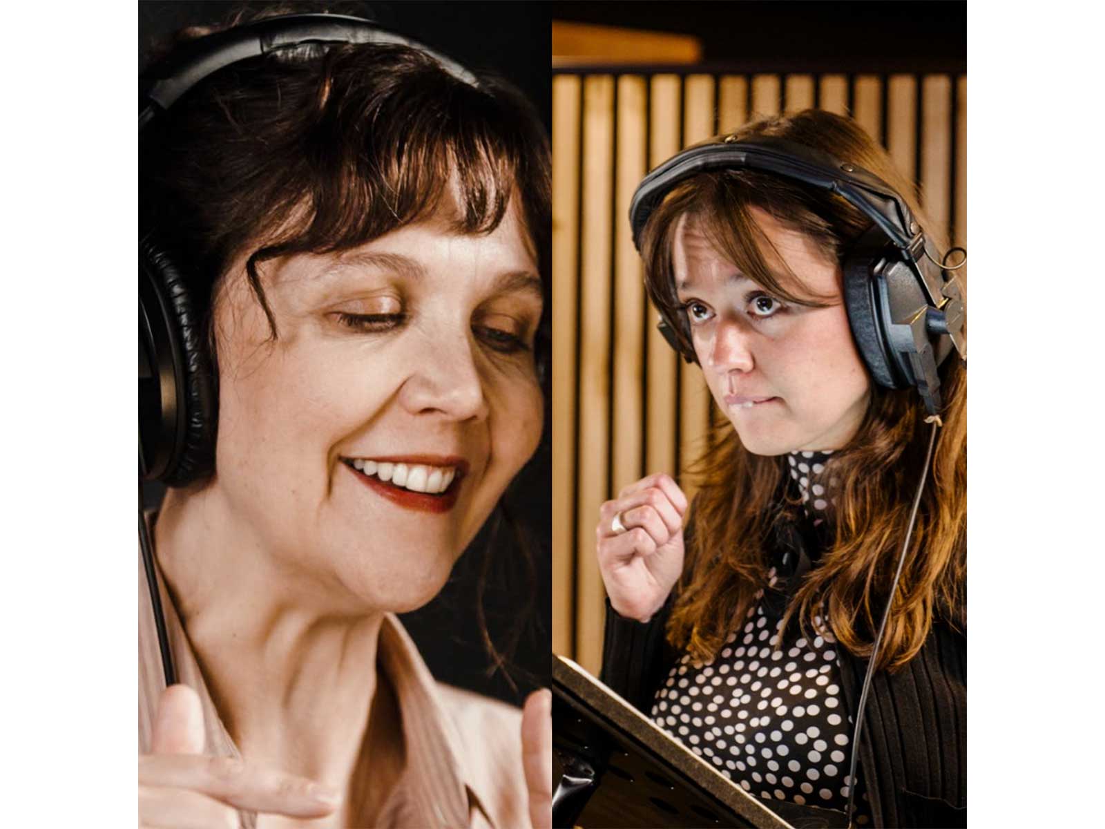 Maggie Gyllenhaal and Aimee Lou Wood (Photo/Audible)