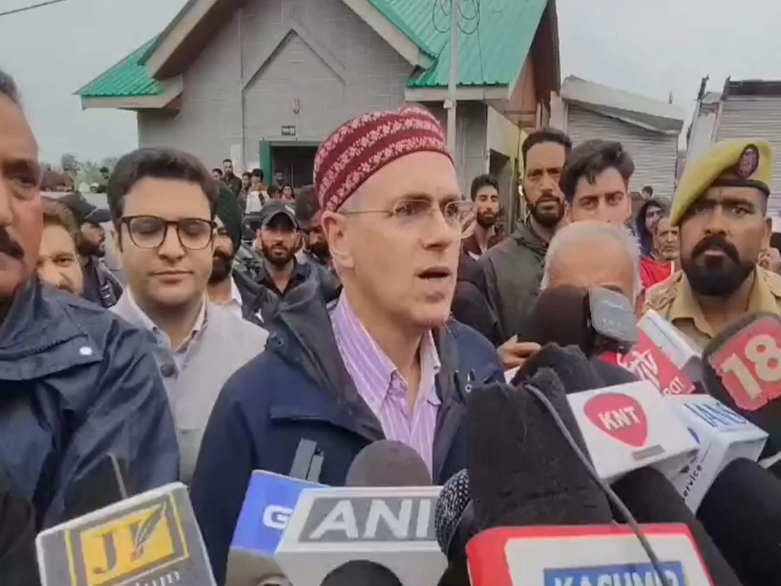 Jammu and Kashmir Chief Minister Omar Abdullah (Photo/ANI)