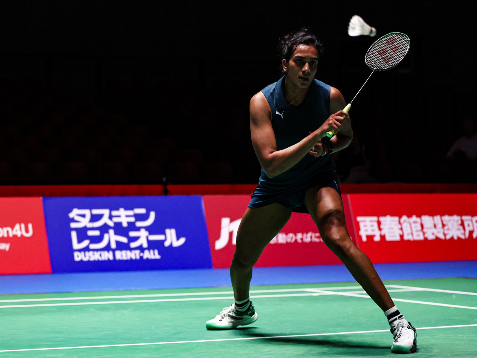 PV Sindhu in action (Photo: BAI)