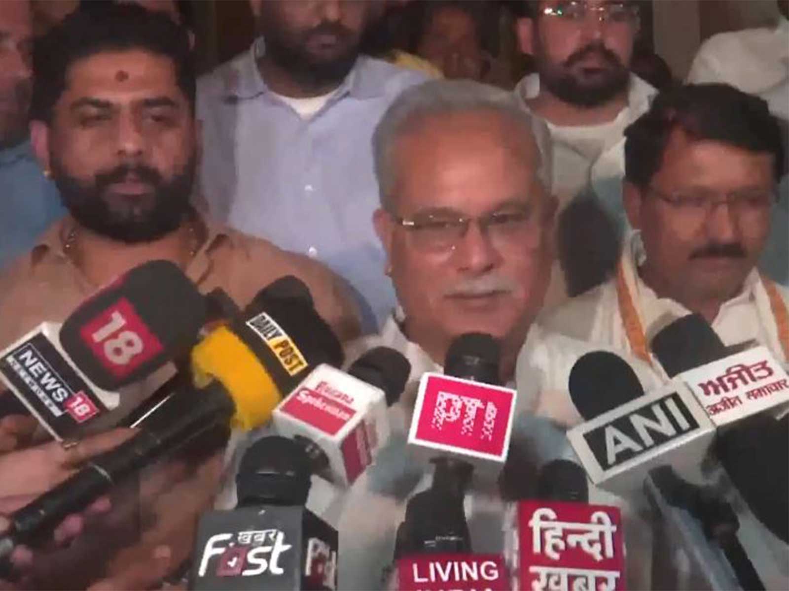 Congress leader and AICC General Secretary In-Charge of Punjab Bhupesh Baghel (Photo/ANI)
