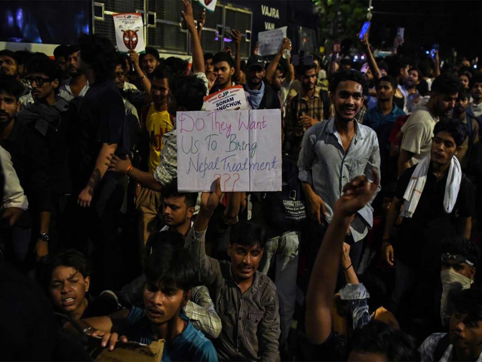 CJP protests continue at Jantar Mantar (Photo/ANI)