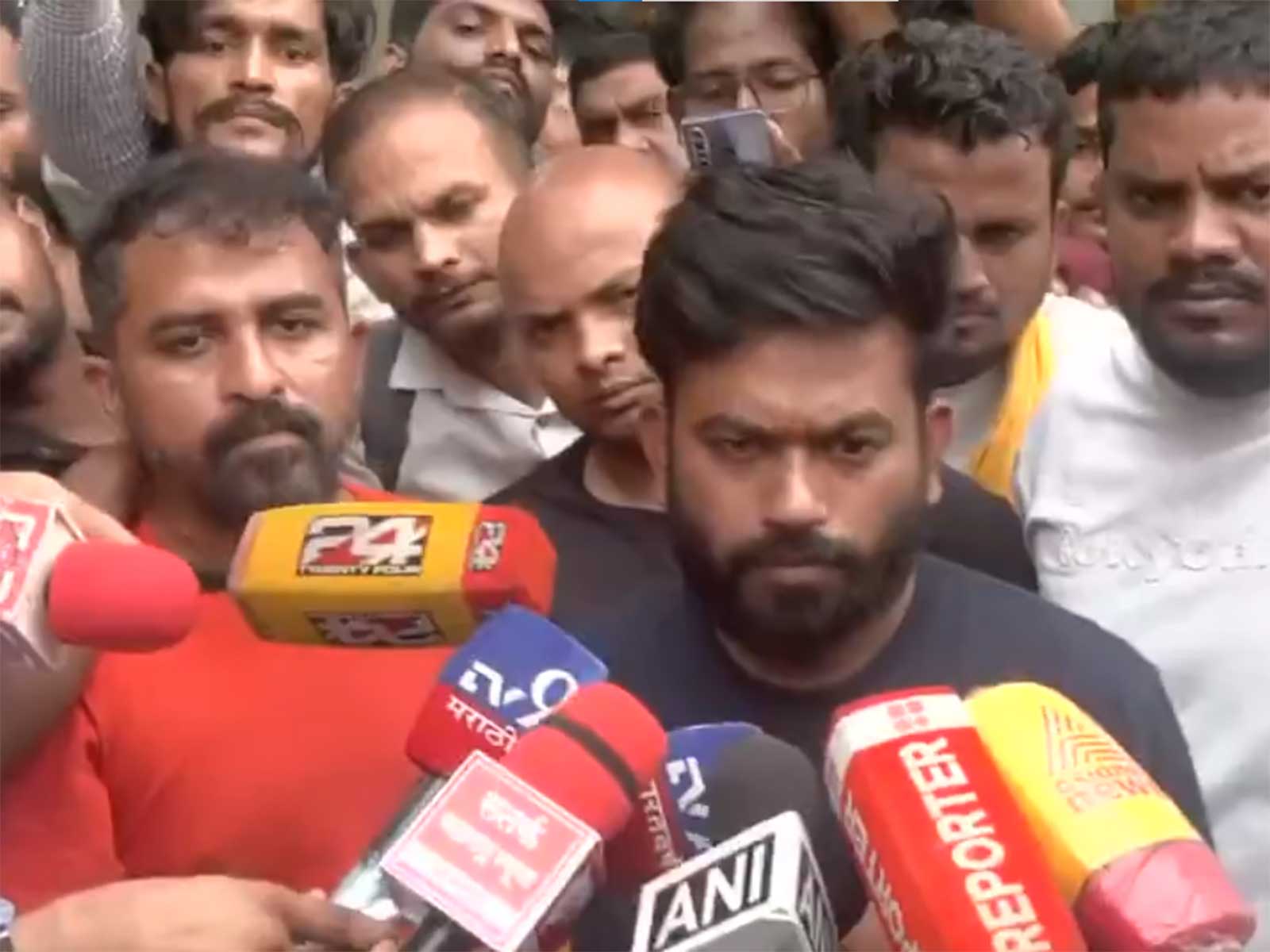 Cockroach Janta Party (CJP) representative Abhijeet Dipke (Photo/ANI)