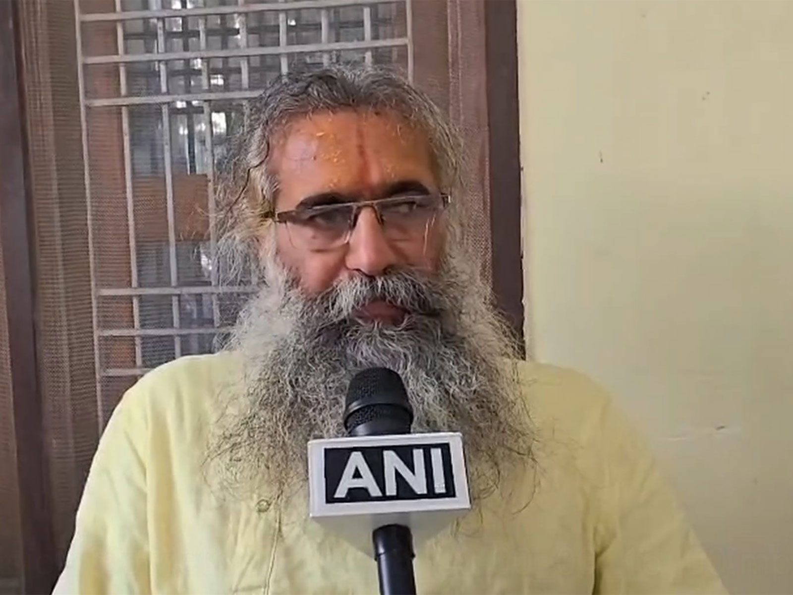 Shri Ram Janmabhoomi Teerth Kshetra Trust member Dinnendra Das (Photo/ANI)