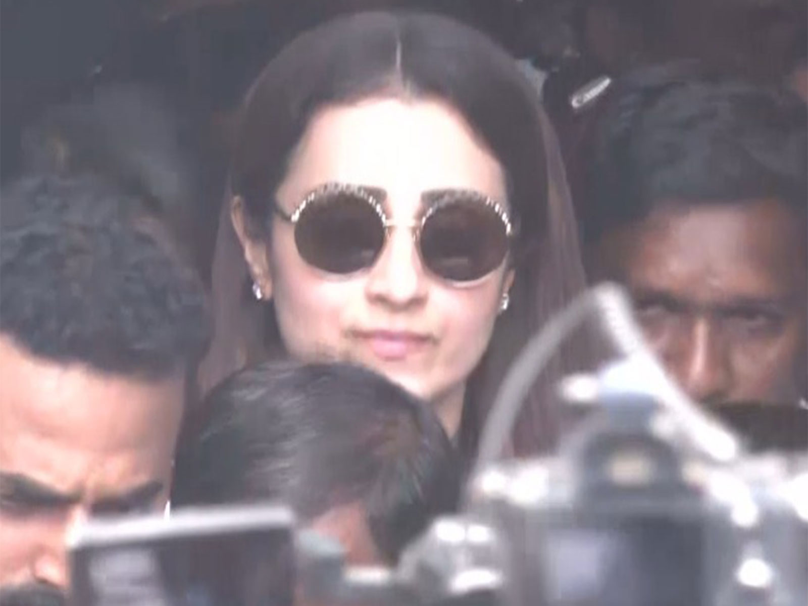 Actor Trisha Krishnan (Image source: ANI)