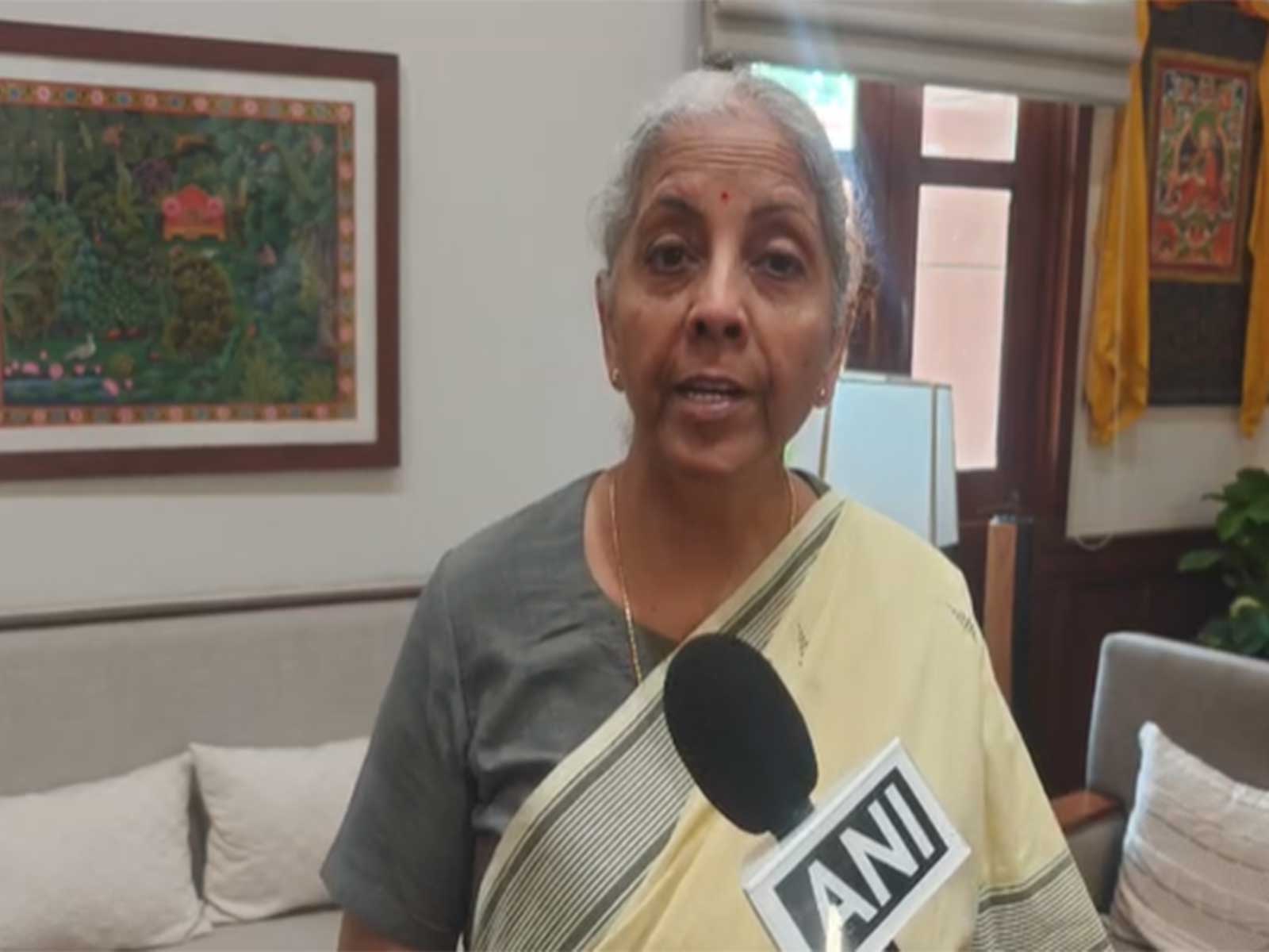 Union Finance Minister Nirmala Sitharaman (Photo/ANI)