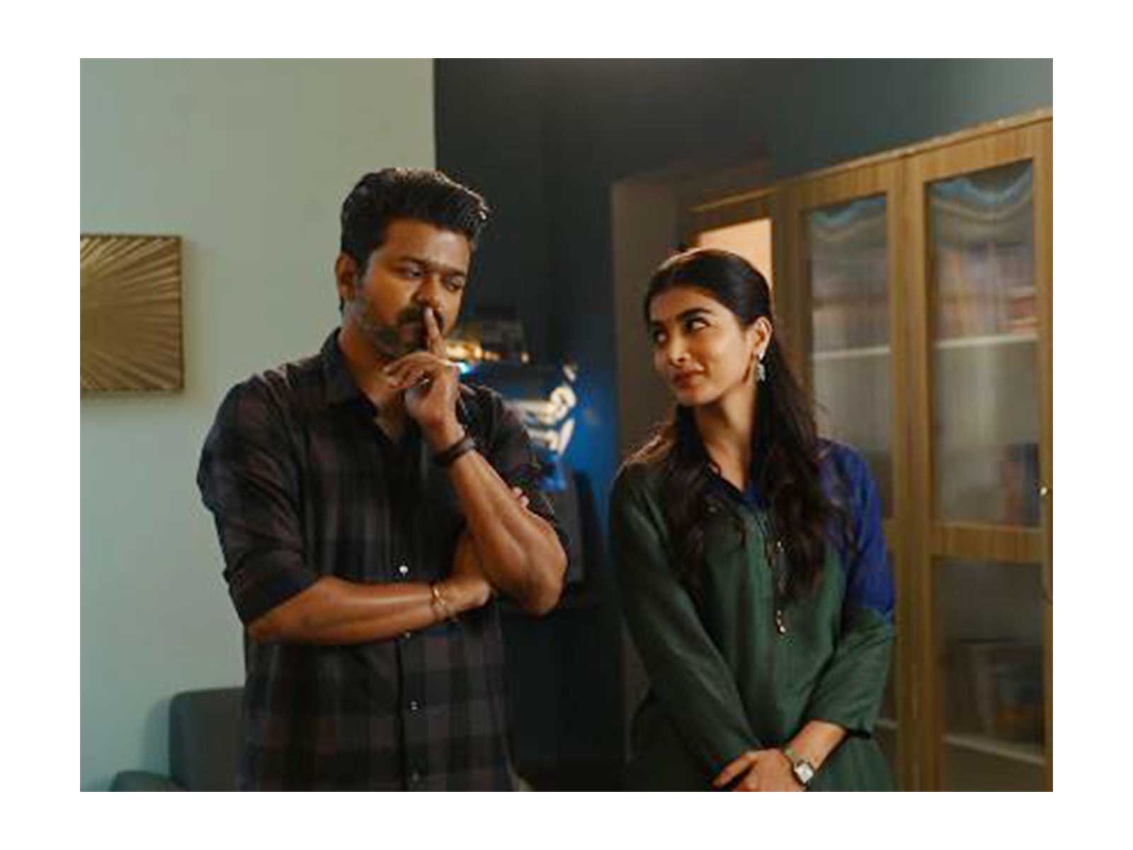 Still from Jana Nayagan (Image source: Instagram@hegdepooja)