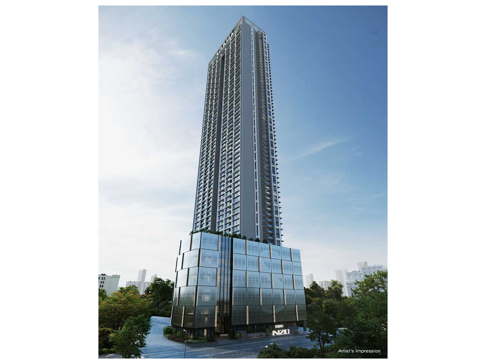 Artist's impression of Sobha Inizio, Mumbai