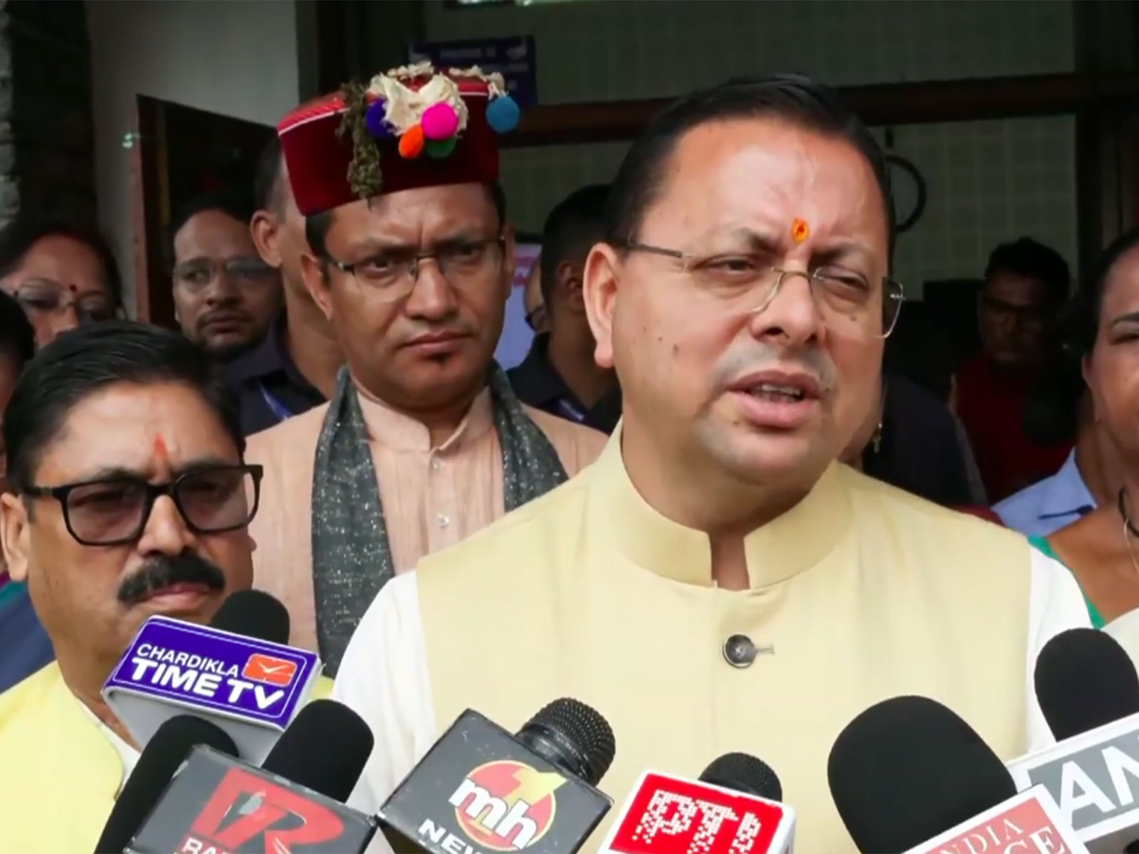 Uttarakhand Chief Minister Pushkar Singh Dhami (Photo/ANI)