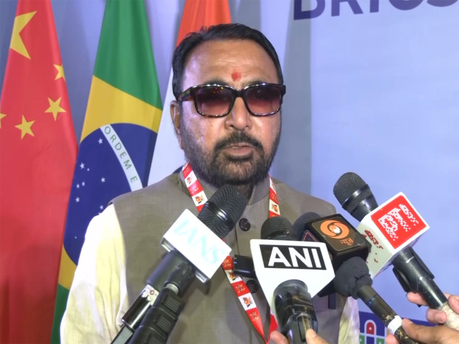 Union Minister of State (Independent Charge) for the Ministry of Ayush and Minister of State for Health and Family Welfare Pratap Rao Jadhav (Photo/ANI)