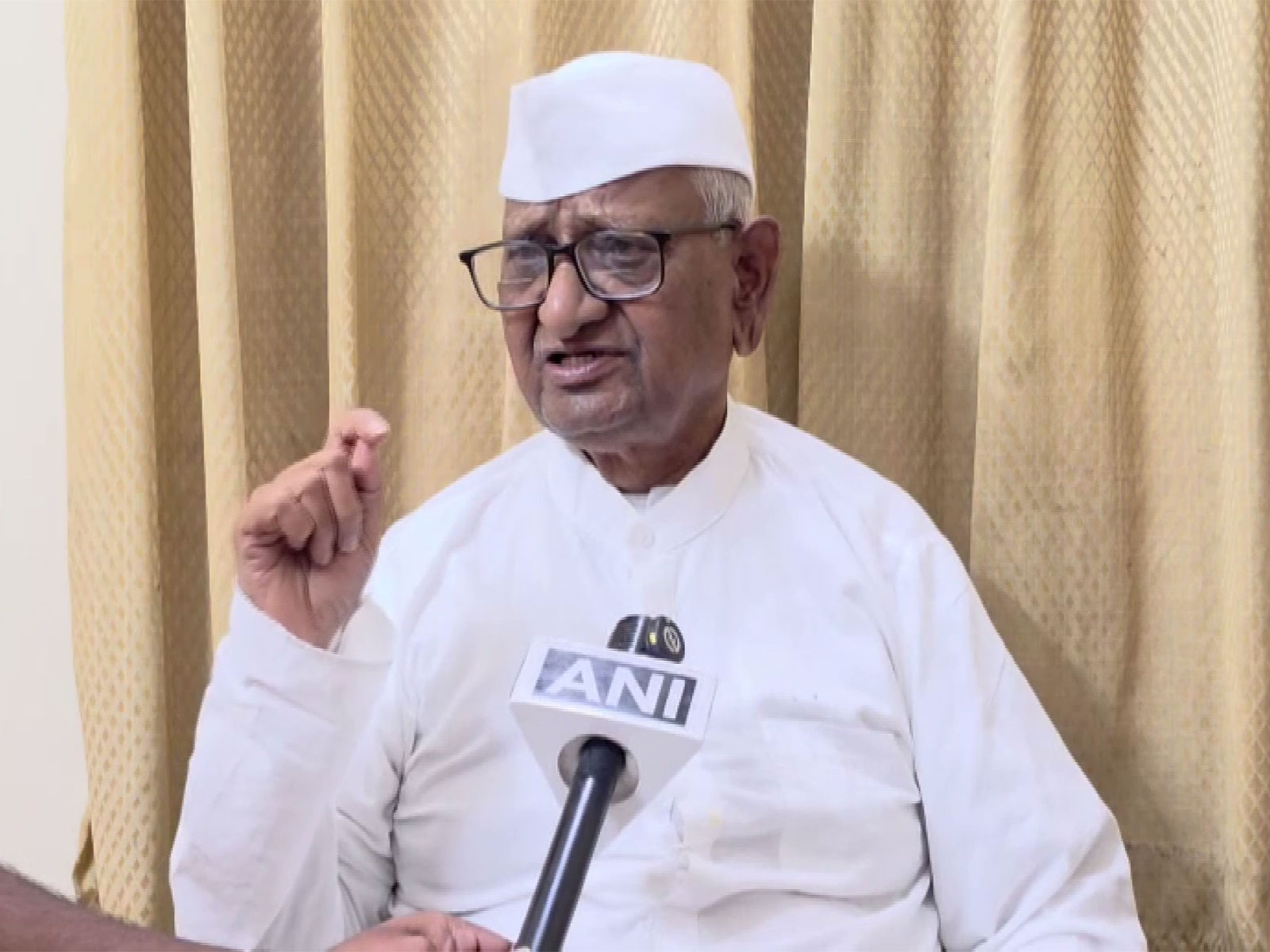 Social Activist Anna Hazare (Photo/ANI)