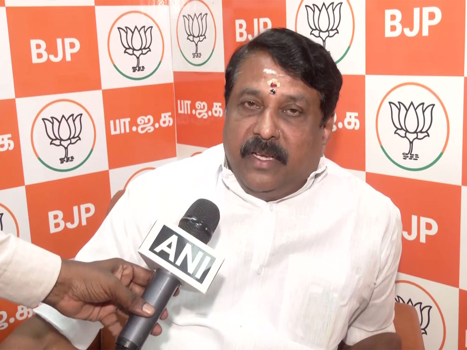 Tamil Nadu BJP president Nainar Nagendran (Photo/ANI)